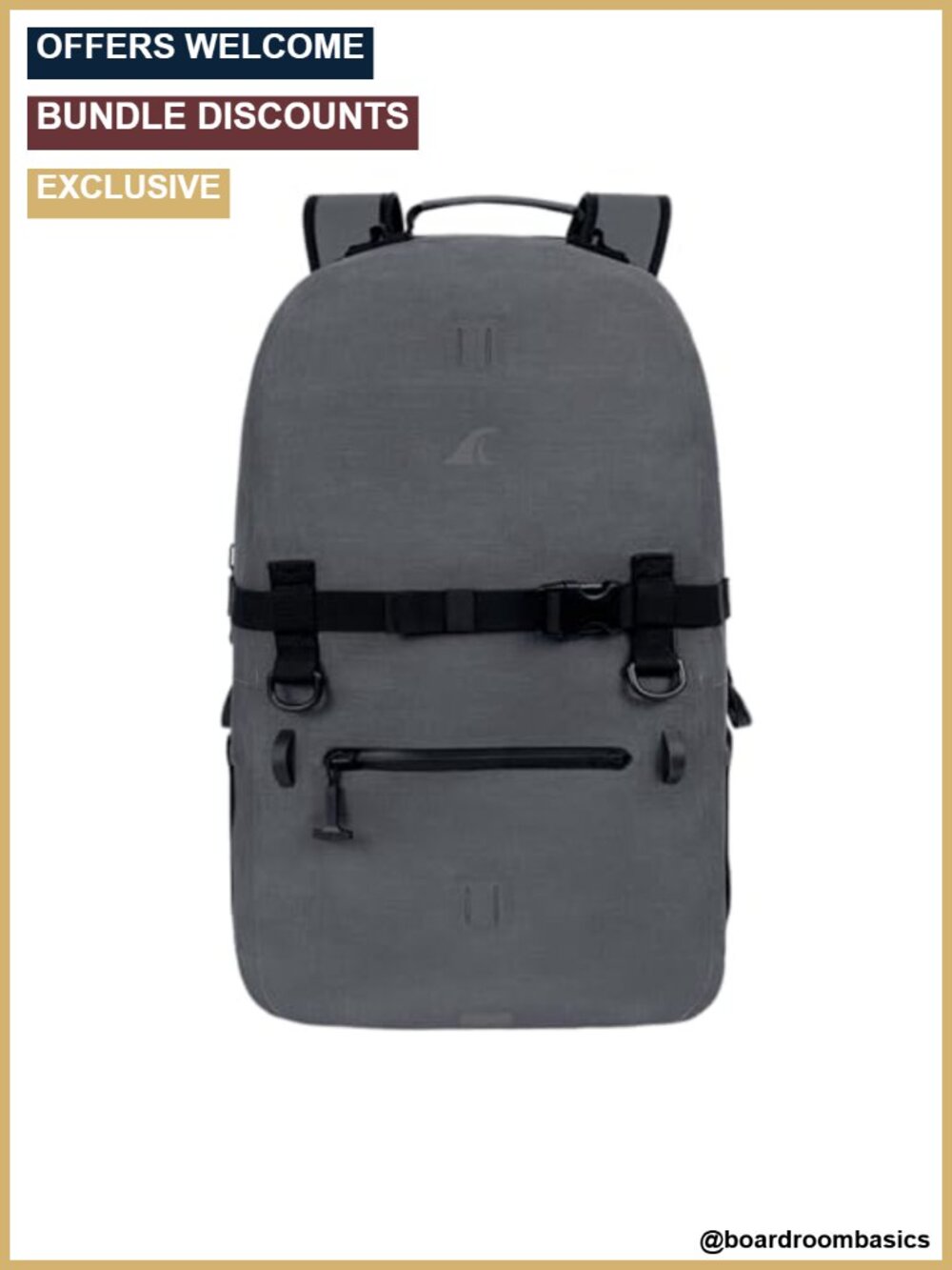 Waterproof Submersible Tech Backpack with Laptop Sleeve